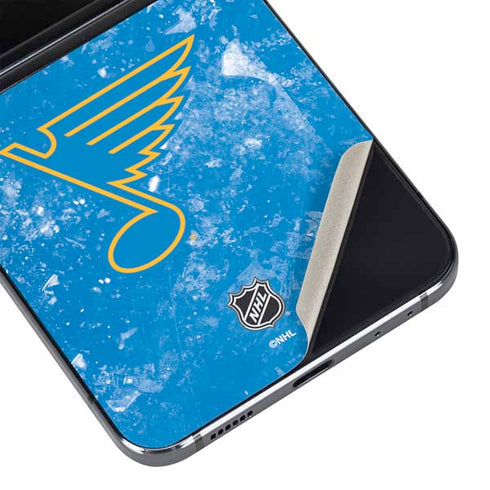 NHL St. Louis Blues Iced Galaxy Z Flip5 5G Skin